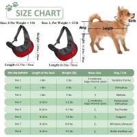 Mochila Portátil para Mascotas Bolso de Hombro Transpirable de Malla para Perros - details 0
