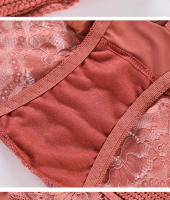 3PCS Ropa interior de mujer Ropa interior Bragas elásticas transpirables - details 11