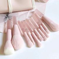Set de Maquillaje Suave de Piel Corazón Diez Pincel Melocotón Rosa Nube de Azúcar - details 1