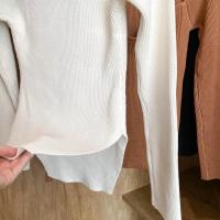Suéter de Manga Larga con Cuello Cuadrado para Mujer Jersey de Punto para Primavera y Otoño - details 40
