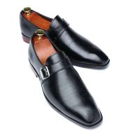 2025 vestido de color sólido de talla grande para hombre, zapatos informales de terciopelo de tigre de metal hechos a mano para fiesta de caballero - details 12