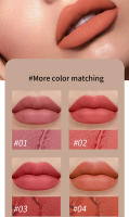 Maquillaje Maxfine 2 en 1 Juego de lápiz labial Taza antiadherente personalizada Mate - details 1