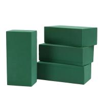 Bloques de espuma de poliestireno verde para decoración del hogar, soporte de flores artificiales, bricolaje, 10 piezas - details 1