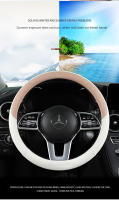 Funda de volante de coche de cuero de napa perforada cálida en invierno y fresca en verano Universal 15 pulgadas antideslizante inodoro - details 12