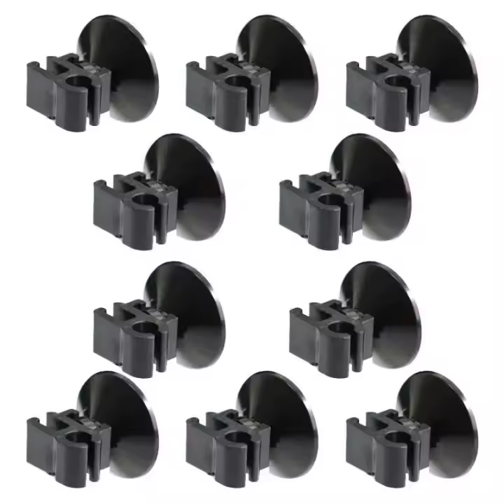 10Pc Accesorios de Acuario Clip de Copa, Tubo de Oxígeno, Bomba de Empuje, Cable, Ventosas - 1
