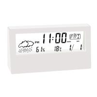 Reloj termo higrómetro, pantalla meteorológica creativa, despertador electrónico, decoración de mesa de escritorio para salón y dormitorio - details 1