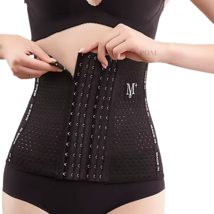 Entrenador de cintura POM para mujer, corsé de abdomen, cinturón adelgazante, ropa moldeadora de cuerpo, faja de barriga - 1