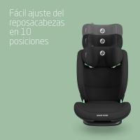 Silla Coche Niño, 100-150 cm, 3,5-12 Años, 3 Posiciones, ISOFIX, Alto/Ancho Ajustables, Protección - details 1