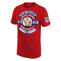 Camiseta de talla grande con estampado 3D de John Cena WWE Bid Farewell para hombre, camiseta deportiva de secado rápido, transpirable, para exteriores, Street Fiess, manga corta - details 2