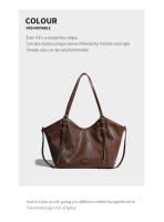 Bolso retro de gran capacidad para mujer popular, nuevo bolso de hombro de trabajo de moda, bolso de mano americano de alta gama marea - details 8