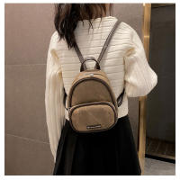 Otoño Invierno tendencia nueva mochila Simple moda al aire libre mochila nicho diseño Casual bolsa de viaje - details 9