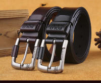 Cinturón de piel 100% auténtica para hombre, correa de cintura de lujo, de piel de vaca, Estilo Vintage, hebilla - details 2