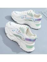 Zapatillas Deportivas para Mujer 2025 Zapatos Planos con Plataforma Zapatos Informales Verdes - details 8