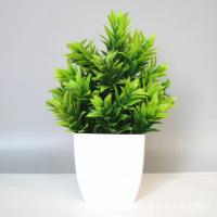 Bonsái Artificial Planta Verde Falsa de Eucalyptus en Maceta para Decoración de Hogar Interior y Exterior - details 14