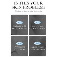 Nuevo Crema aislante de arcoíris de tres colores, 40ml, SPF50 + protector solar, hidratante, Invisible, poros, brillo Facial, corrección del tono de la piel - details 9