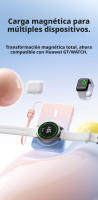 Cargador Inalámbrico Magnético Ultrafino, Batería Externa de 10000 mAh con Carga Rápida Magsafe para Teléfonos y Relojes - details 3