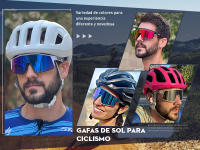 Gafas polarizadas de ciclismo de montaña para hombre y mujer, lentes de protección para bicicleta de carretera, a prueba de viento, deportivas - details 0