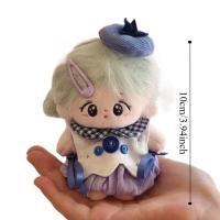 Pastel de frutas, ropa de muñeca de algodón de 10cm, traje súper bonito, ropa para muñeca de 10cm, conjunto de ropa para vestir de muñeca de arándanos encantadores - details 0