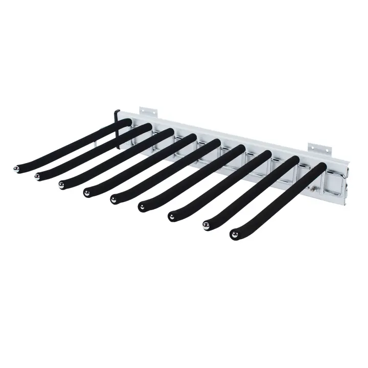 Perchero extraíble para pantalones, percha para armario, 9 brazos, soporte de almacenamiento - 1
