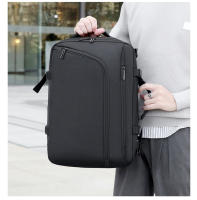 La mochila se puede aspirar y comprimir, mochila de expansión simple y de gran capacidad, de alta gama para hombres, bolsa de viaje. - details 22