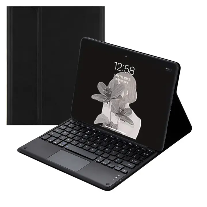 Funda con teclado Trackpad para Huawei MatePad 10,4 2022/2020, funda con teclado en español para tableta MatePad BAH3-AL00 /BAH3-W09 /Honor V6 - 1
