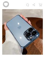 Funda de protección de lente de cámara de lujo para iPhone 15, 14, 13, 12, 11 Pro Max, 14, 15 Plus, fundas de teléfono transparentes a prueba de golpes de silicona suave - details 11