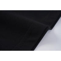 Camisa de manga corta con logotipo frontal de moda de verano de alta calidad, camiseta holgada de algodón puro para hombre, nuevo accesorio de camisa informal estilo pareja - details 8