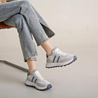 Zapatillas deportivas de malla transpirable, zapatos informales con plataforma Forrest Gump, Joker a la moda, novedad - details 6