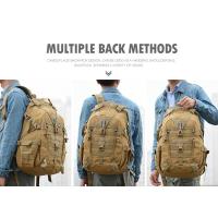 Mochila de Camping de 40L, bolso de viaje para hombre, mochila táctica Molle para escalada, senderismo, bolsa de pesca de hombro reflectante al aire libre - details 6