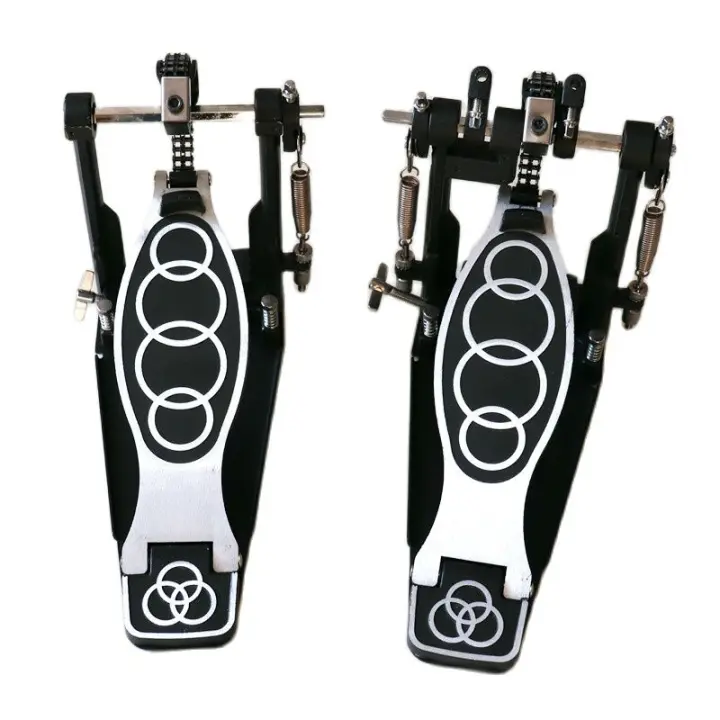 Juego de tambores con patrón de anillo de doble Pedal, Pedal de tambor Doble - 1