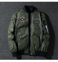 Chaqueta de piloto de la Fuerza Aérea para hombre, traje de béisbol de otoño/invierno, marca de moda, doble cara, grueso, grande - details 8