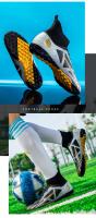 Botas de Fútbol Profesionales Unisex Zapatillas de Fútbol de Pitch de Césped para Entrenamiento al Aire Libre Zapatos de Fútbol Antideslizantes para Niños - details 20