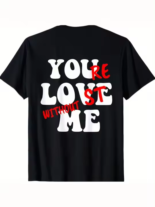 Camiseta de Algodón Suave y Cómoda con Cuello Redondo y Manga Corta Regalo Ideal para Papá - 1