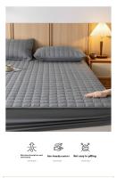 Sabana Bajera Ajustable de algodón triple, Juego de sábanas de 3 Piezas, 2 Fundas de Almohada de 50x75cm - details 3