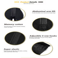 Women Full Body But Lifter Plus Size Shaper High Compression Faja Lose Weight Shaper Girdles Postpartum Shapewear - details 5