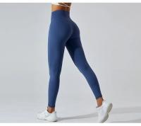 Pantalones de Yoga para Correr - Secado Rápido sin Costuras - Levantamiento de Cadera - Leggings Deportivos de Nylon - Ideal para Primavera/Verano - details 17
