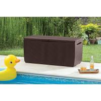 Arcón exterior Baúl de almacenamiento de resina marrón Capacidad de 270L - details 21