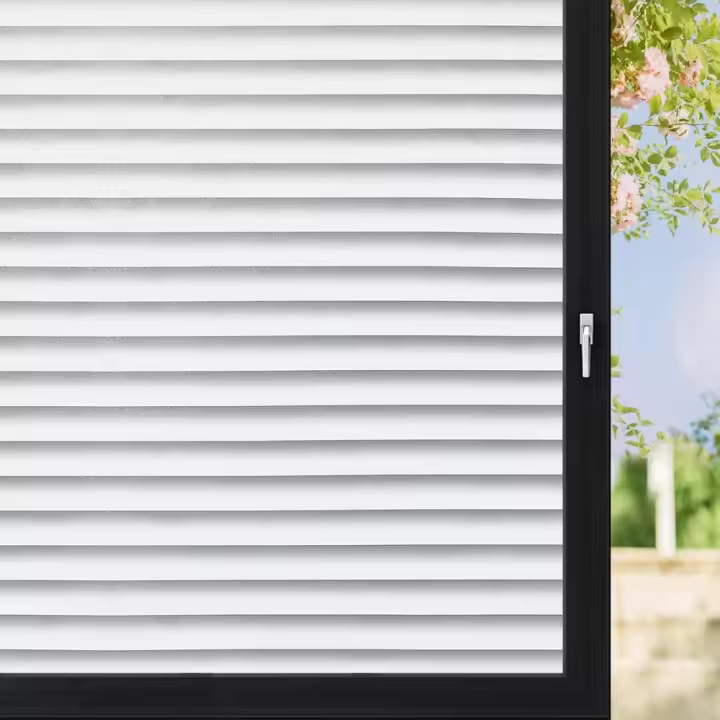 Nueva película de privacidad para ventana esmerilada, pegatinas de vidrio esmerilado con bloqueo UV extraíbles, adhesivos estáticos para ventanas de vidrio - 1
