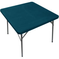 Cubierta cuadrada ajustada, mantel elástico para comedor, cocina, fiesta en casa, funda elástica de LICRA para mesa - details 15