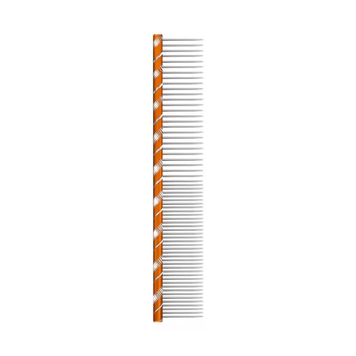 Cepillo para el pelo para cachorros, peines para el cuidado de mascotas, peine recto de acero inoxidable para el cuidado del cabello del perro, peine para el pelo de gato de 16CM, peluquero para mascotas - 1