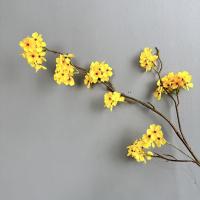 100 cm ramas de flor de pera artificiales flexibles elegantes ramas artificiales de invierno dulce flor de pera de seda hecha a mano de plástico - details 5