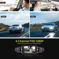 Camara de Tablero 4 Canales Cámara de Coche Trasera y Delantera con Tarjeta de 64GB, WiFi Incorporado, Grabación de 360 Grados - details 6