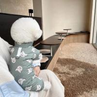 Chaqueta cálida de invierno para perros, ropa para perros, abrigo con estampado de cachorros, Chihuahua, Bulldog Francés, Bichon, cuatro patas, ropa para mascotas - details 5
