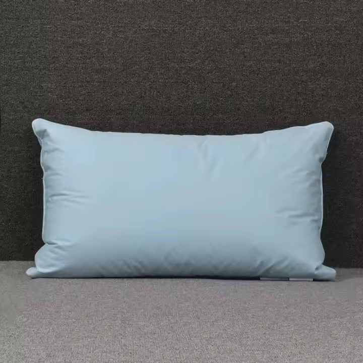Almohada de Pluma de Ganso 100% Blanca Diseño de Bolster para Hotel de Cinco Estrellas - 1