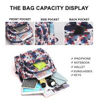 Mochila de Viaje Impermeable de Alta Capacidad Diseño Moderno para Mujeres con Portátil - details 7