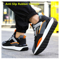 Zapatos de trabajo con punta de acero, zapatillas de seguridad antiperforación con protección, antideslizantes, ligeras - details 4