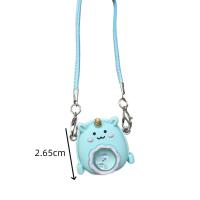Mini bolso en miniatura para casa de muñecas con animales de dibujos animados, bolso de hombro colorido con dibujos animados, Mini bolso de plástico para muñecos de peluche - details 0