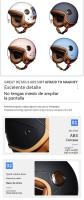 ORZ Harley-casco de motocicleta eléctrico Retro, medio casco de seguridad para las cuatro estaciones, para hombre y mujer - details 7