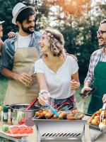 Estufa de picnic para acampar, mochila portátil plegable con parrilla para barbacoa, estufa de leña para exteriores - details 12