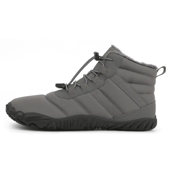 Botas de nieve para hombre y mujer, zapatos de invierno, piel cálida, impermeables, antideslizantes, zapatillas de deporte informales para exteriores - 1